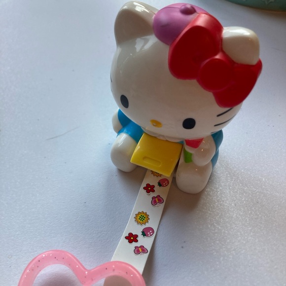 Hello Kitty Keychains and Sticker Dispenser - Picture 3 of 9